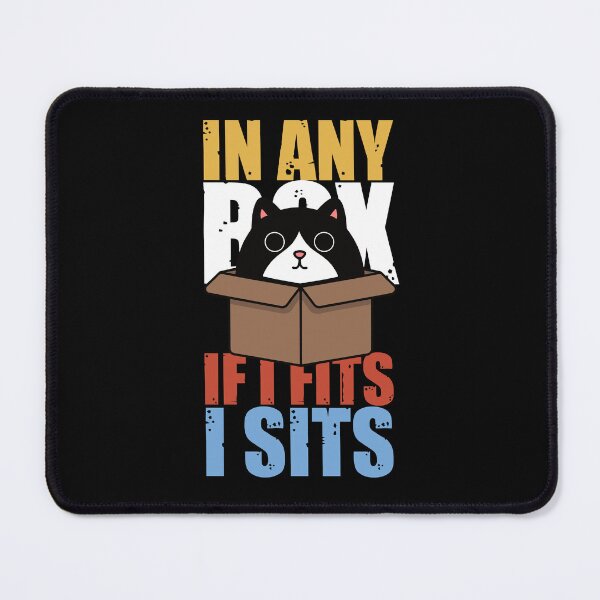 Item preview, Cat litter box and cat box sitting on cardboard box: Cat in box designed and sold by The  Knick Knack Nook.