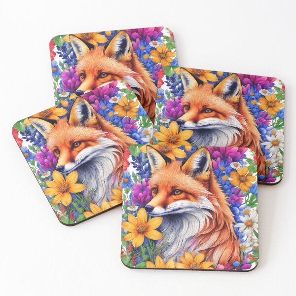 Artikelvorschau, Blumenfuchs entworfen und verkauft von Bunmigraphics .