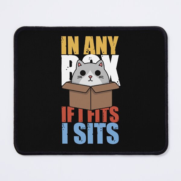 Item preview, Cat litter box and cat box sitting on cardboard box: Cat in box designed and sold by The  Knick Knack Nook.