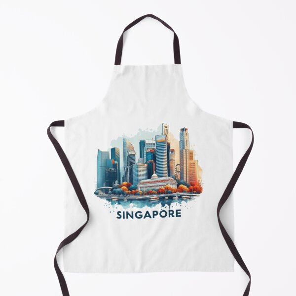 Item preview, Singapore Watercolor designed and sold by PaintMeWorld.