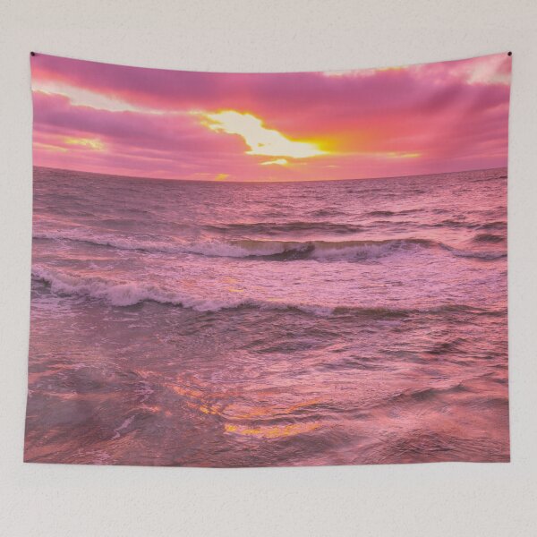 Item preview, Pink Evening Ocean Sunset designed and sold by DigitalArrange.