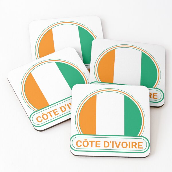 Item preview, Côte d'Ivoire Country Badge - Côte d'Ivoire Flag designed and sold by chrisrivait.