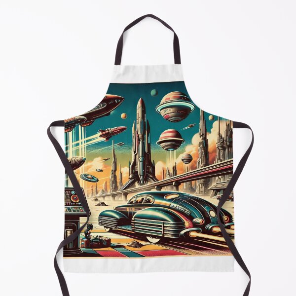 Item preview, "Retro-Futurism: Echoes of Tomorrow" designed and sold by APARTAI EU.