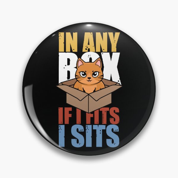 Item preview, Cat litter box and cat box sitting on cardboard box: Cat in box designed and sold by The  Knick Knack Nook.