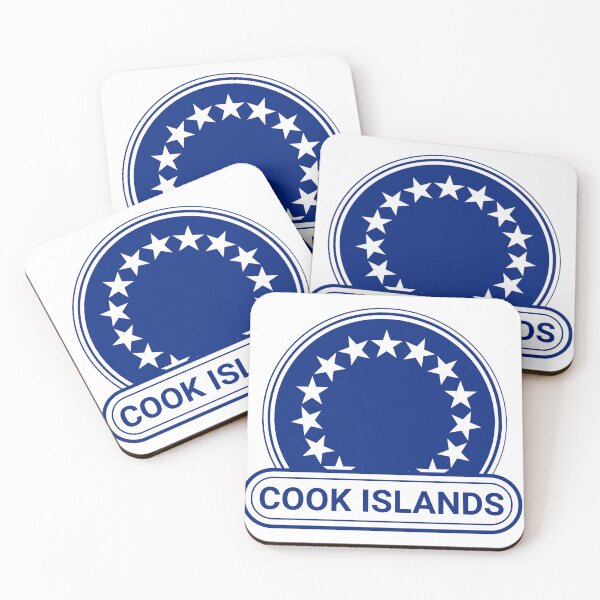 Item preview, Cook Islands Country Badge - Cook Islands Flag designed and sold by chrisrivait.