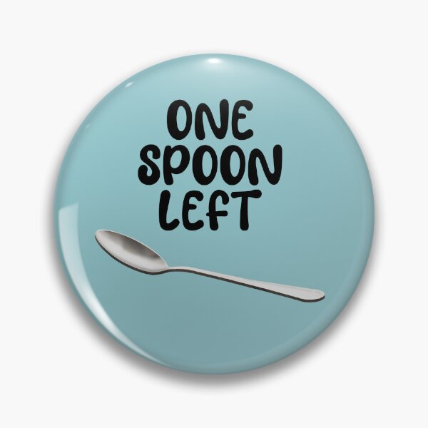 Item preview, One Spoon Left on Blue designed and sold by AdventuresOy.