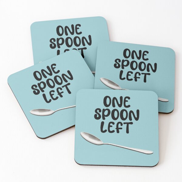 Item preview, One Spoon Left on Blue designed and sold by AdventuresOy.