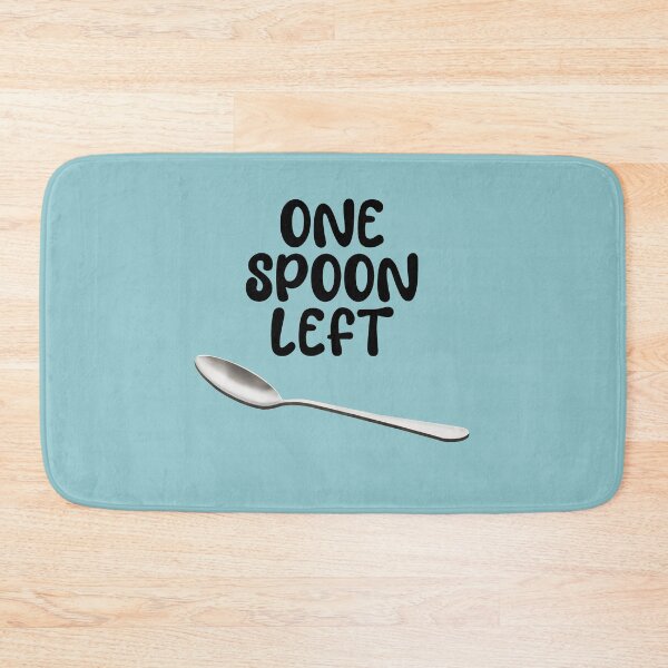 Item preview, One Spoon Left on Blue designed and sold by AdventuresOy.