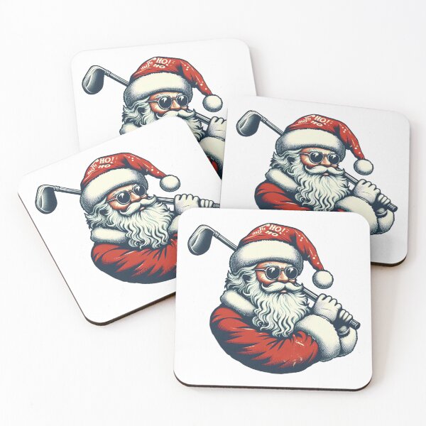 Artikelvorschau, Santa Golf Weihnachten entworfen und verkauft von devonclemon.