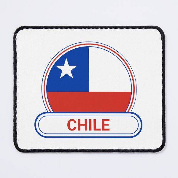 Item preview, Chile Country Badge - Chile Flag designed and sold by chrisrivait.