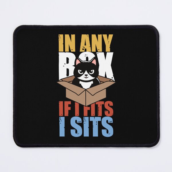 Item preview, Cat litter box and cat box sitting on cardboard box: Cat in box designed and sold by The  Knick Knack Nook.