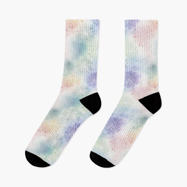 Item preview, Abstract floral watercolor pattern designed and sold by AinigrivDoll.