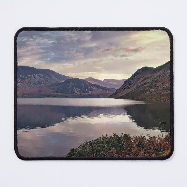 Item preview, Misty Autumn morning at Ennerdale Water designed and sold by RosRidleyPhoto.