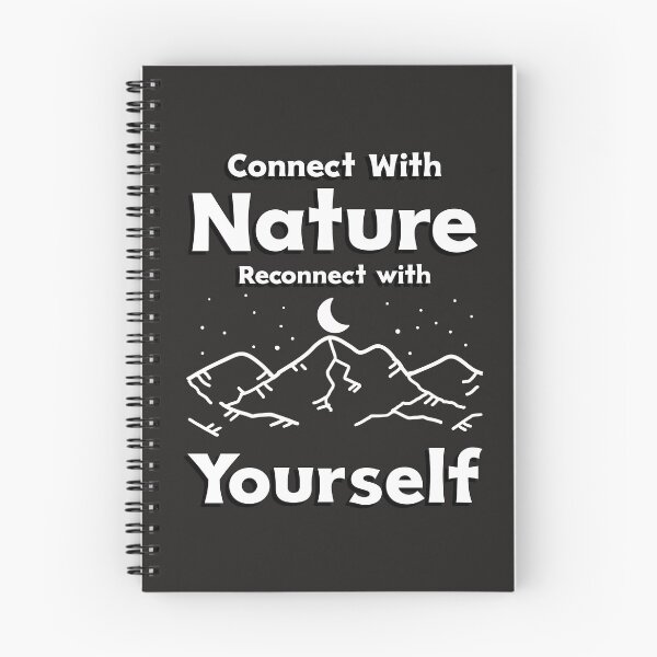 Item preview, Connect With Nature Reconnect With Yourself - Nature is My Therapy designed and sold by WrighTeeHut.