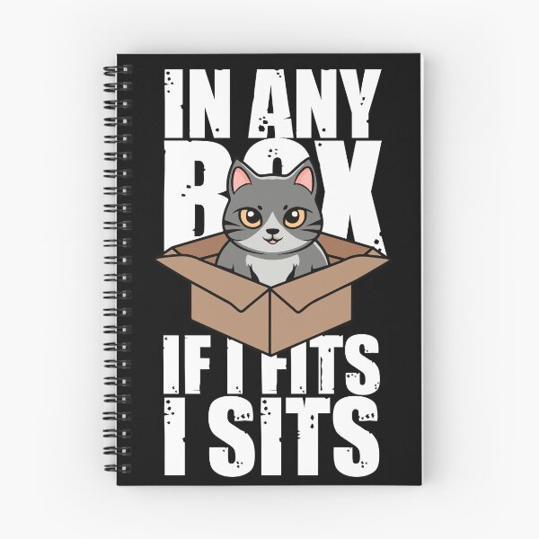 Item preview, cat box and cat litter box: Cat in box or Cardboard box designed and sold by The  Knick Knack Nook.