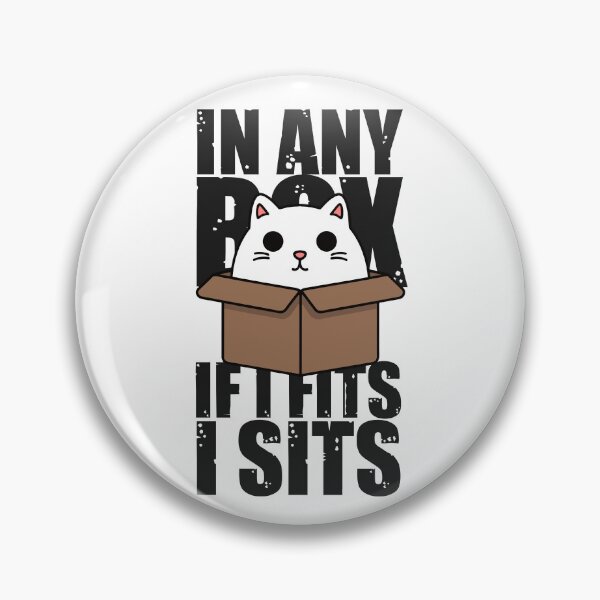 Item preview, Cat litter box and cat box sitting on cardboard box: Cat in box designed and sold by The  Knick Knack Nook.