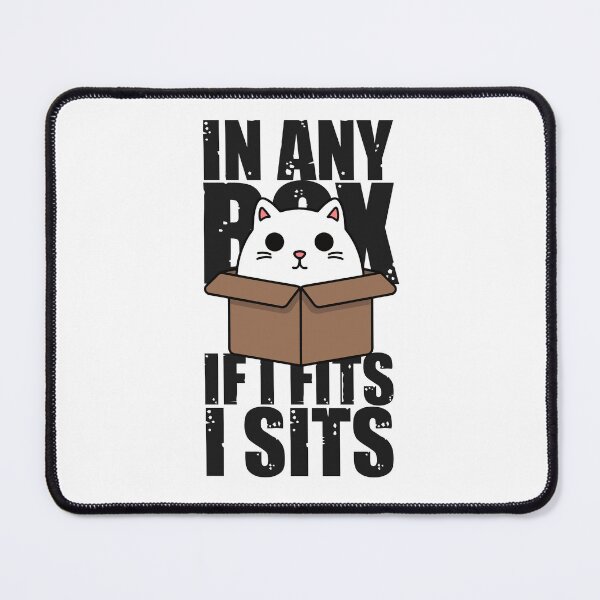 Item preview, Cat litter box and cat box sitting on cardboard box: Cat in box designed and sold by The  Knick Knack Nook.