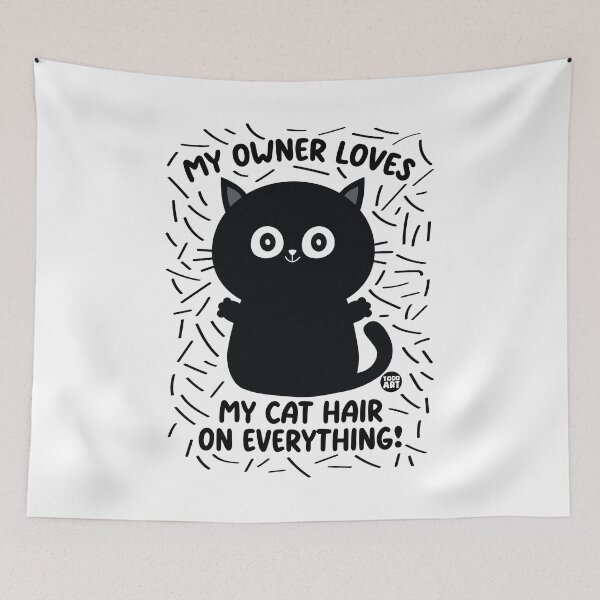 Item preview, CAT HAIR ON EVERYTHING designed and sold by TODD GOLDMAN.