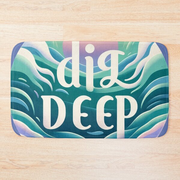 Item preview, Dig Deep (calm) designed and sold by DJALCHEMY.