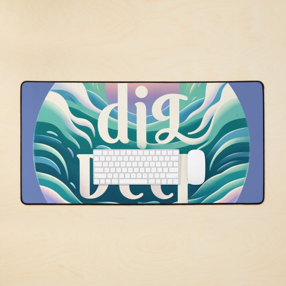 Item preview, Desk Mat designed and sold by DJALCHEMY.