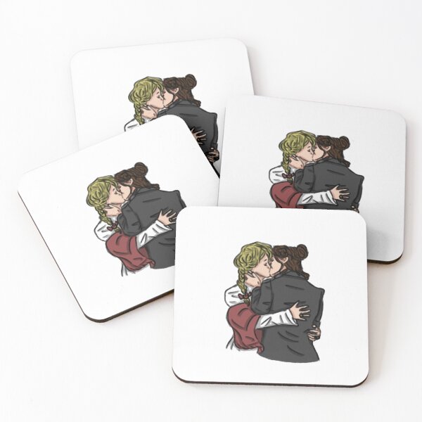 Item preview, Gentleman Jack Annes cute kiss sticker designed and sold by alligatortearsq.