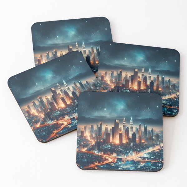 Item preview, "City Lights: Nocturnal Splendor" designed and sold by APARTAI EU.