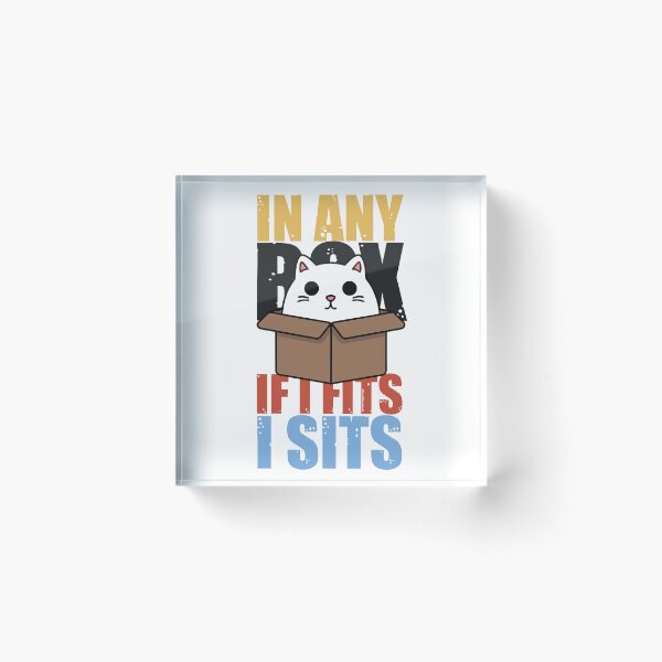 Item preview, cat box and cat litter box: Cat in box or Cardboard box designed and sold by The  Knick Knack Nook.
