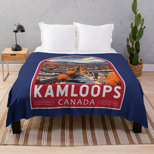 Item preview, Kamloops Canada Travel Art Emblem designed and sold by KrisSidDesigns.