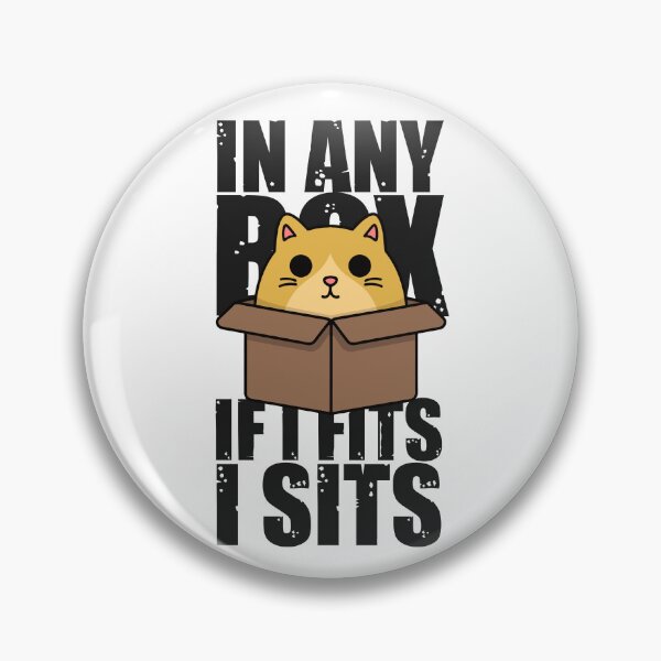 Item preview, Cat litter box and cat box sitting on cardboard box: Cat in box designed and sold by The  Knick Knack Nook.