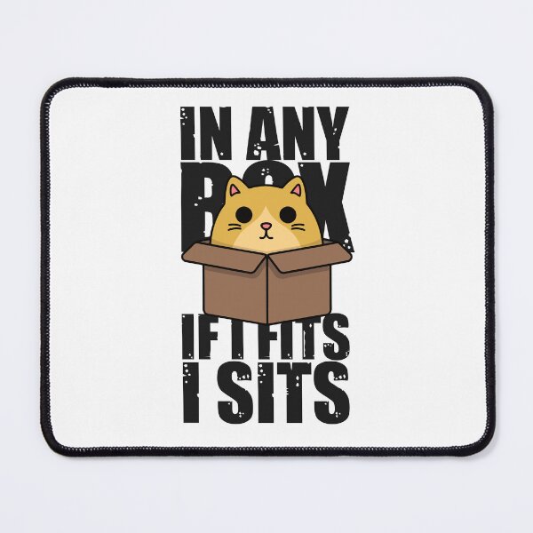 Item preview, Cat litter box and cat box sitting on cardboard box: Cat in box designed and sold by The Knick Knack Nook.