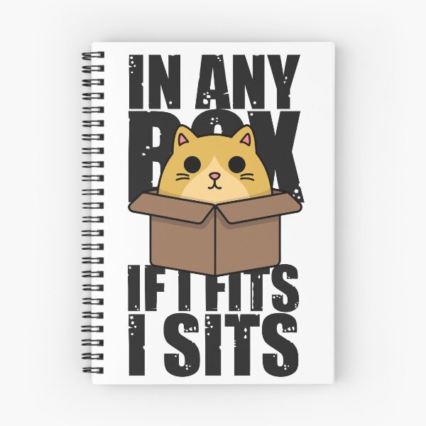 Item preview, Cat litter box and cat box sitting on cardboard box: Cat in box designed and sold by The  Knick Knack Nook.