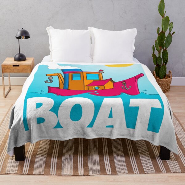 Item preview, Funny cartoon style tugboat illustration designed and sold by Stef Ringoot, cartoons and illustrations.
