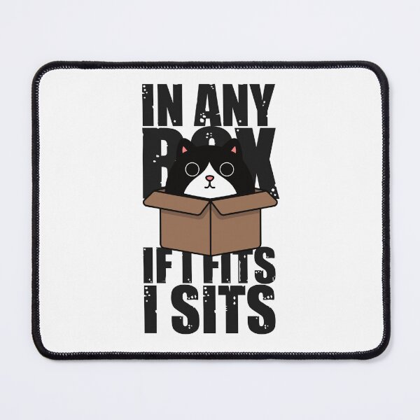 Item preview, Cat litter box and cat box sitting on cardboard box: Cat in box designed and sold by The  Knick Knack Nook.
