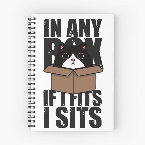 Item preview, Cat litter box and cat box sitting on cardboard box: Cat in box designed and sold by The  Knick Knack Nook.