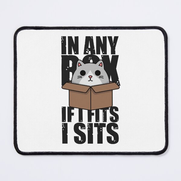 Item preview, Cat litter box and cat box sitting on cardboard box: Cat in box designed and sold by The  Knick Knack Nook.