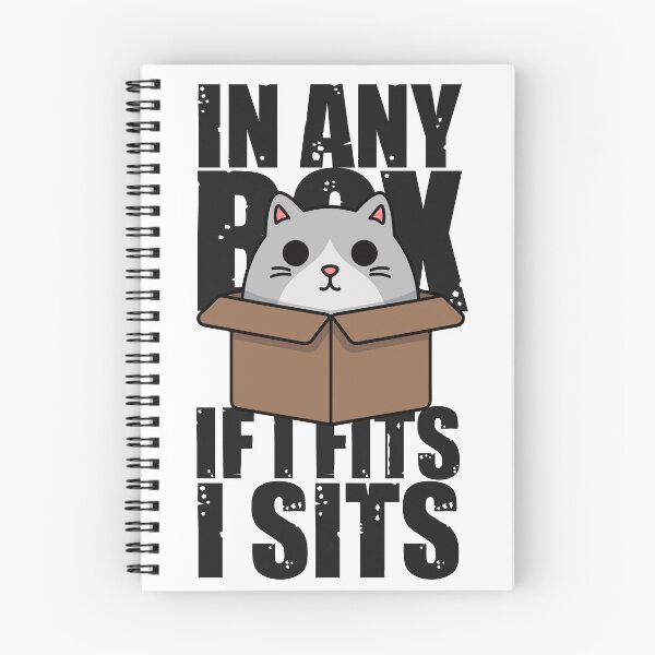 Item preview, Cat litter box and cat box sitting on cardboard box: Cat in box designed and sold by The  Knick Knack Nook.