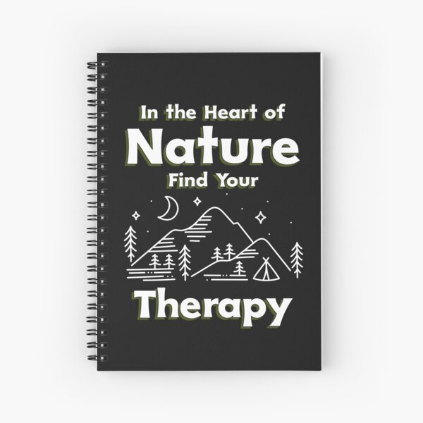 Item preview, In the Heart of Nature Find Your Therapy - Nature is My Therapy  designed and sold by WrighTeeHut.