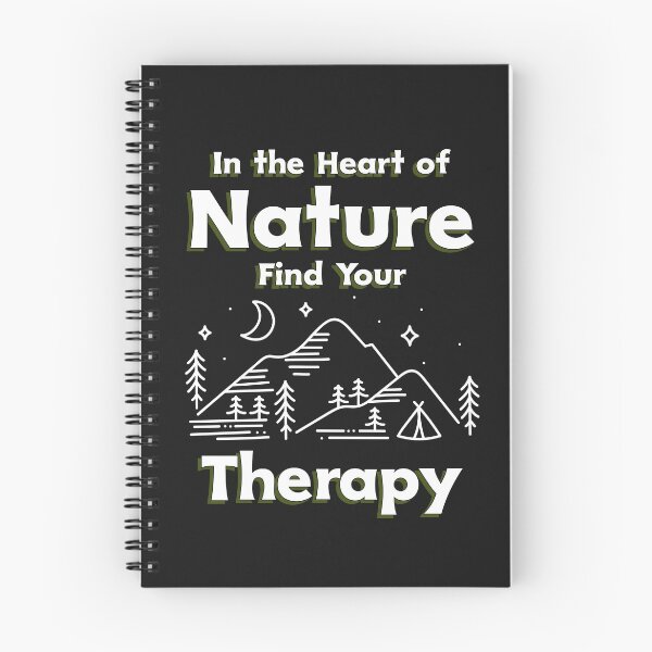 Item preview, In the Heart of Nature Find Your Therapy - Nature is My Therapy  designed and sold by WrighTeeHut.