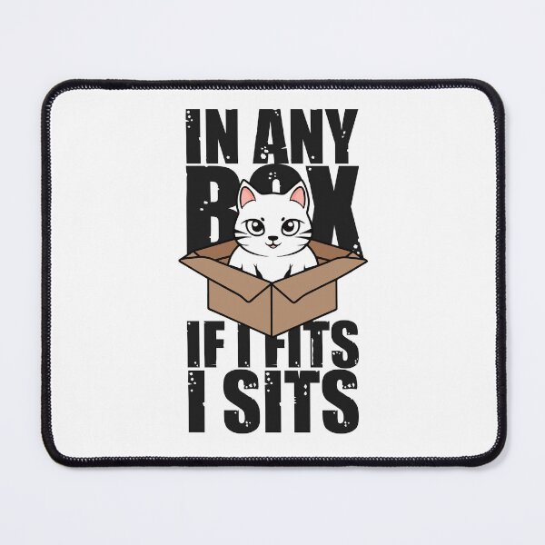 Item preview, Cat litter box and cat box sitting on cardboard box: Cat in box designed and sold by The  Knick Knack Nook.