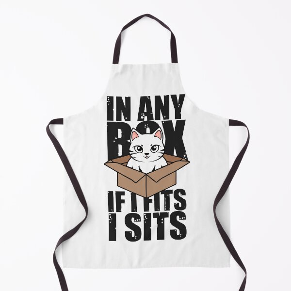 Item preview, Cat litter box and cat box sitting on cardboard box: Cat in box designed and sold by The Knick Knack Nook.