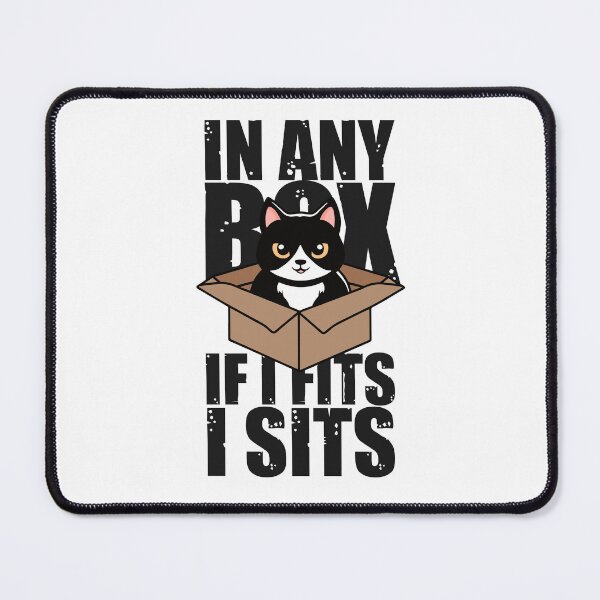 Item preview, Cat litter box and cat box sitting on cardboard box: Cat in box designed and sold by The  Knick Knack Nook.