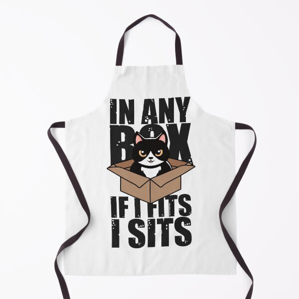 Item preview, Cat litter box and cat box sitting on cardboard box: Cat in box designed and sold by The Knick Knack Nook.
