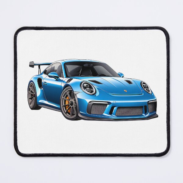 Item preview, Discover the elegance of the Porsche 911 GT3 in breathtaking blue designed and sold by Cr-AI-tive.