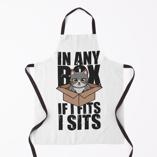 Item preview, Cat litter box and cat box sitting on cardboard box: Cat in box designed and sold by The Knick Knack Nook.