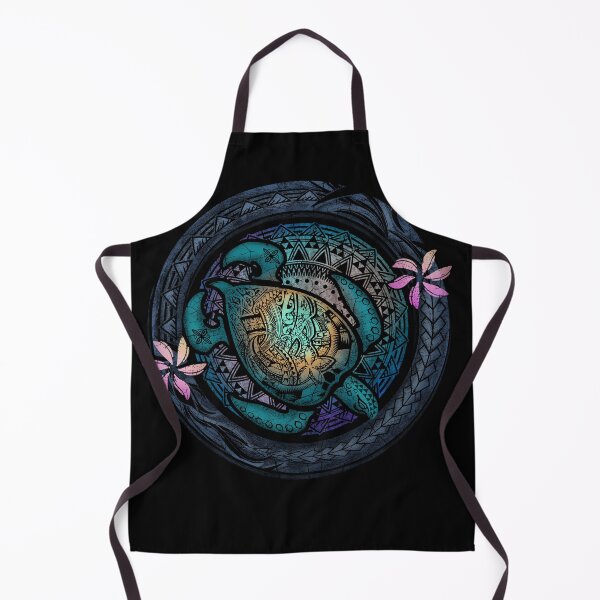 Item preview, Honu Hawaiian Tribal Tiare Turtle Badge designed and sold by sunnthreads.