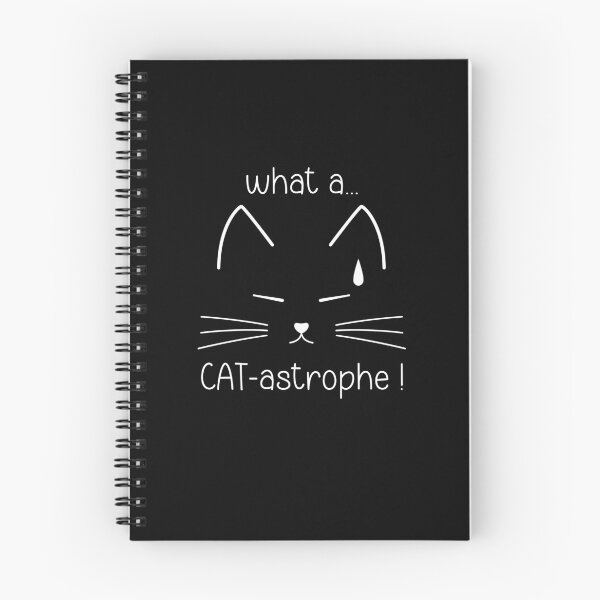 Item preview, What a Cat-astrophe! Cute Cat Witty Style designed and sold by Pixellence.