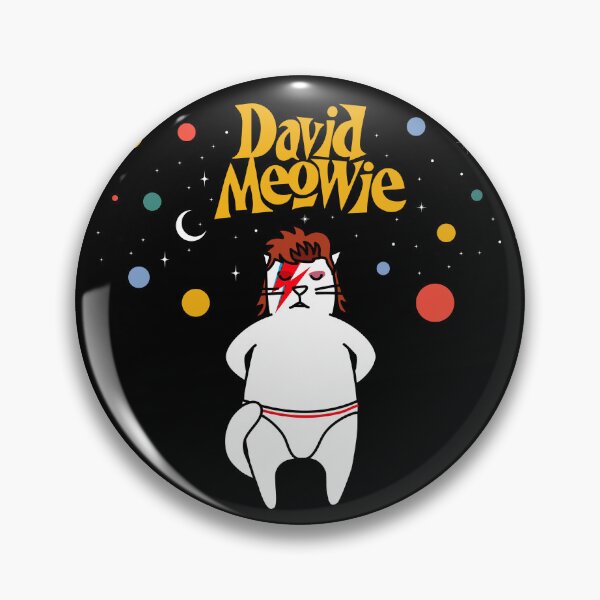 Item preview, Meowie Aladdin Sane designed and sold by marianabeldi.
