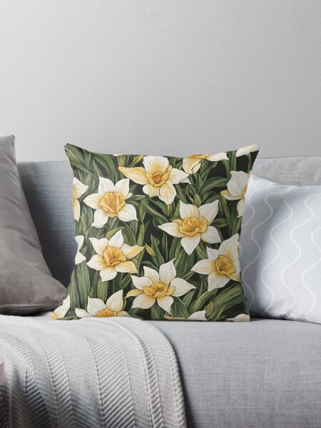 Item preview, daffodil pattern, abstract aesthetic, boho style designed and sold by boyangyang.