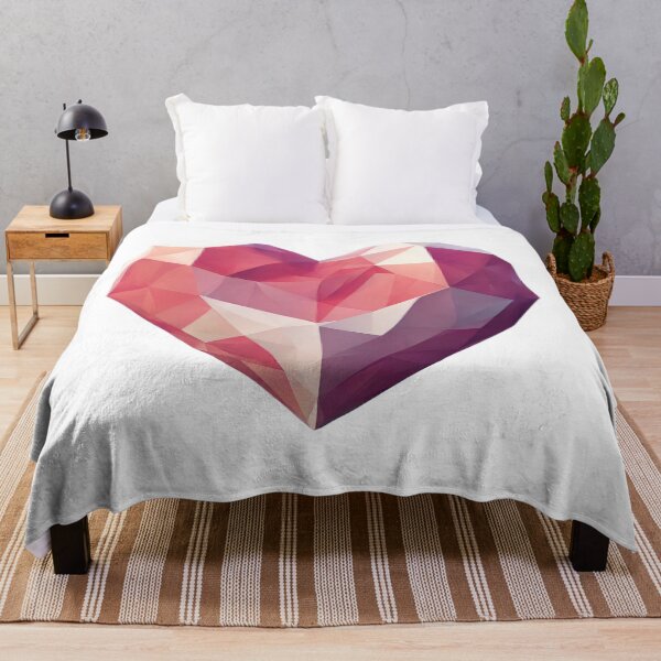 Item preview, Pink Polygon Heart designed and sold by LittleGoblinPrs.