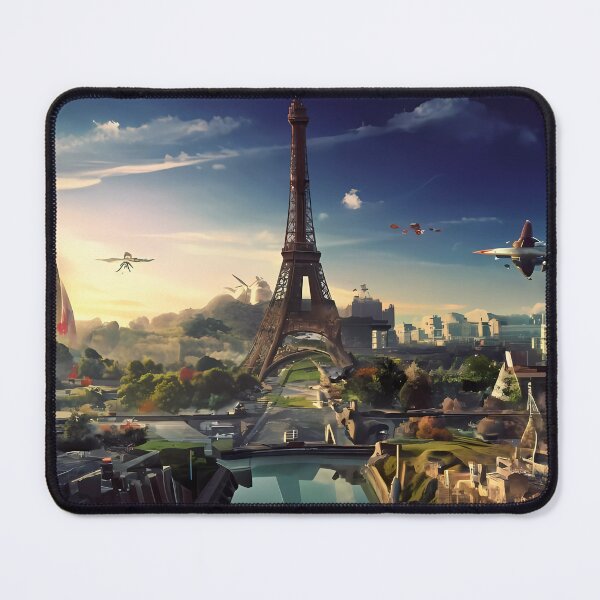 Item preview, The Rise of Fall of Paris designed and sold by CodeCraftedAI.